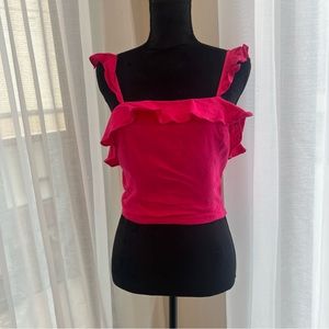 Hot Pink Crop Top